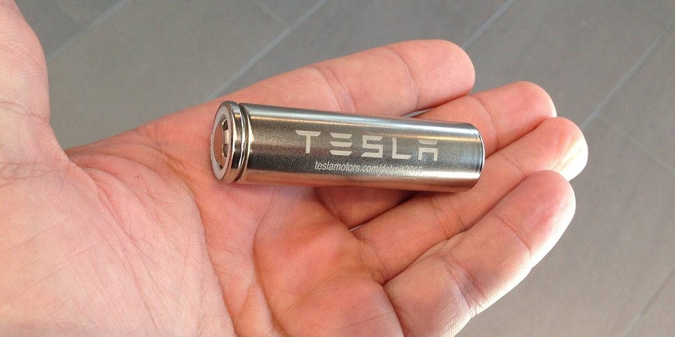 Ячейка Tesla 18650