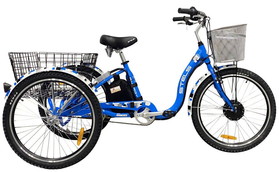 Электровелосипед трехколесный Horza Stels Trike 24-T2