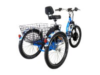 Электровелосипед трехколесный Horza Stels Trike 24 полный привод
